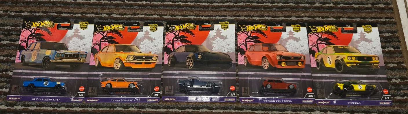 Hotwheels Premium Car Culture Japan Historics image indicator(2)