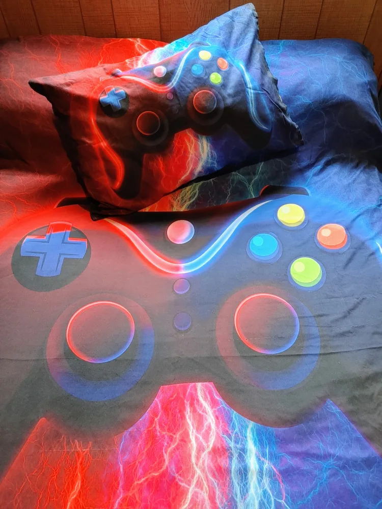 Gaming Controller Duvet Cover Set - Double Size image indicator(7)