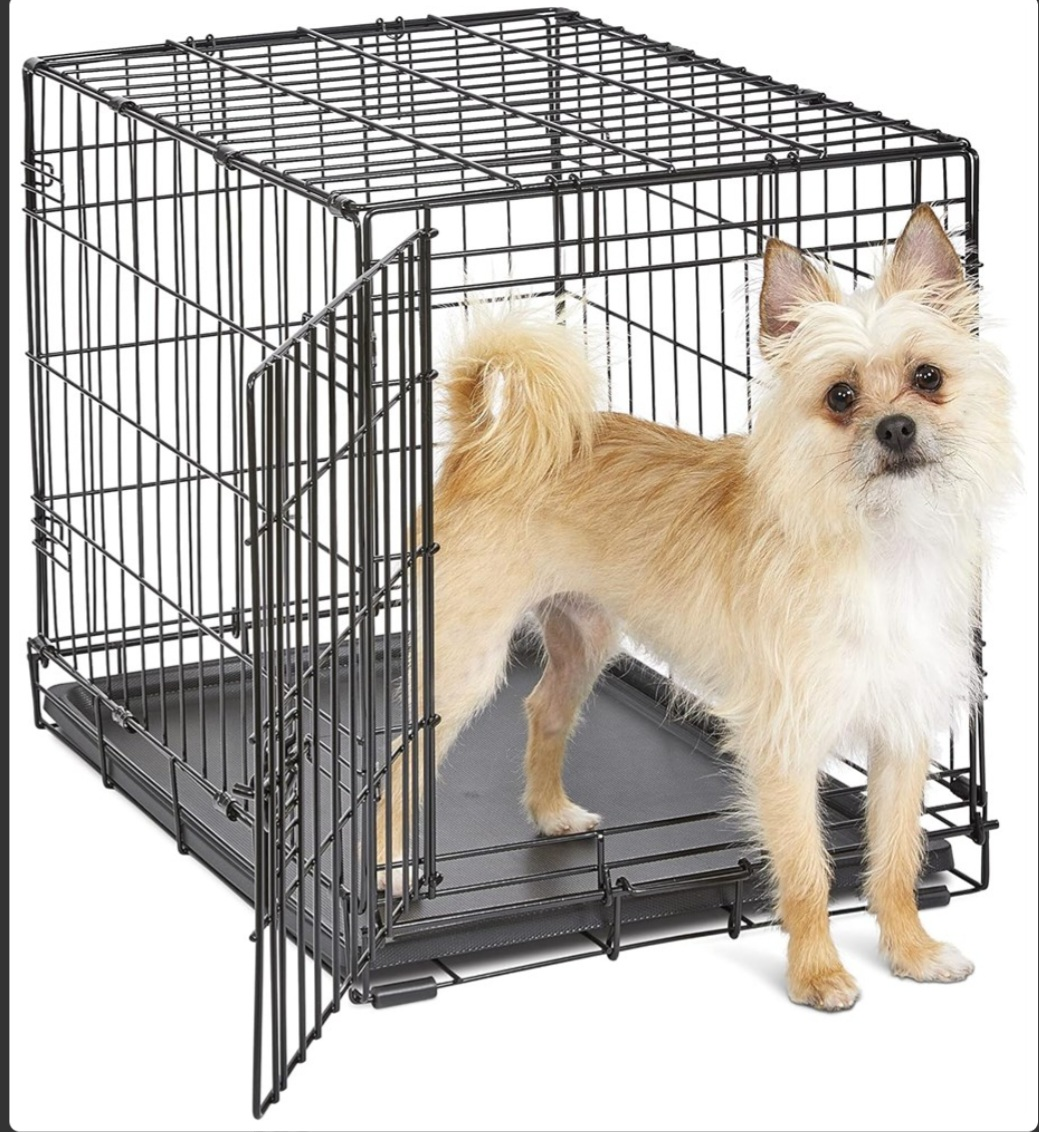 Pet Cage -  Foldable Dog Crate - 24" L 18" W 19" H