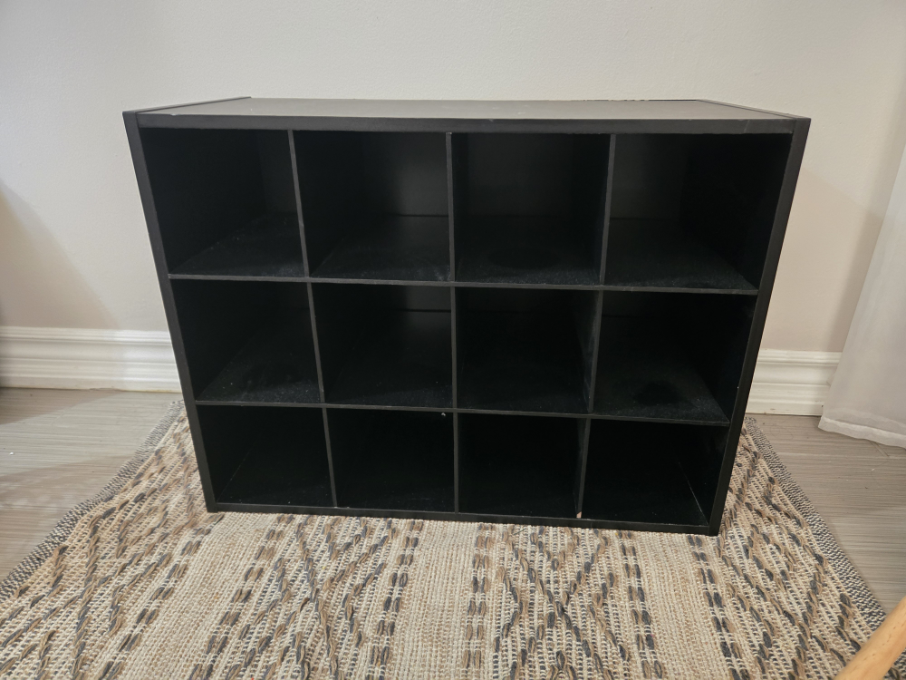 12 Cube Organizer - Black & White