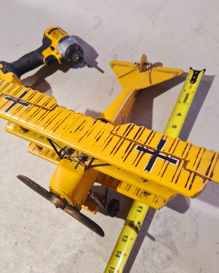 Three Vintage Airplane Models - photo 3