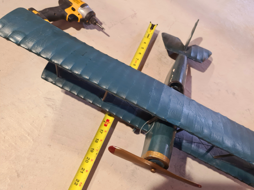Three Vintage Airplane Models - photo 5