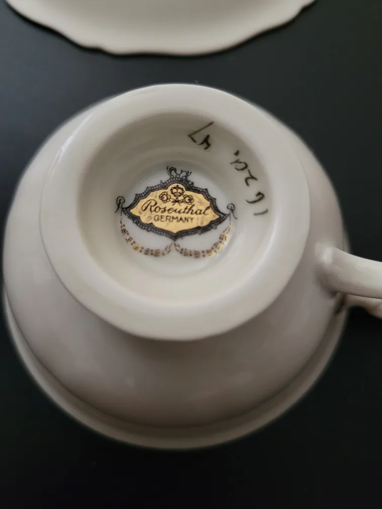 Vintage Rosenthal Germany Teacup and Saucer Set image indicator(3)