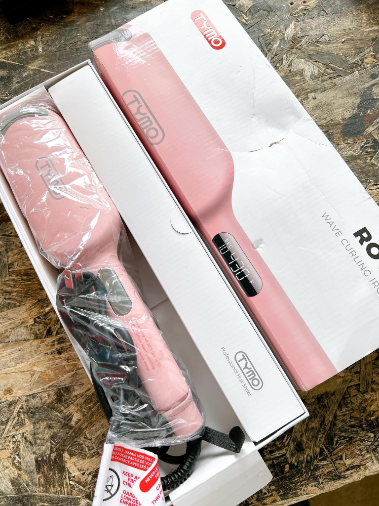 TYMO Rovy Wave Curling Iron - Pink
