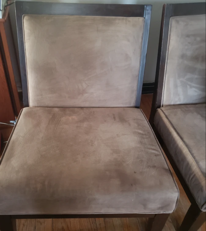 set of upholstered chairs - photo 2