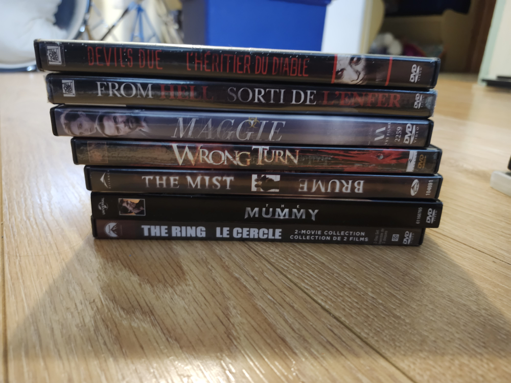 Horror Movie DVDs