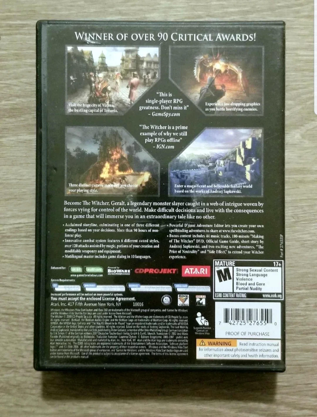 The Witcher Enhanced Edition PC Game image indicator(8)