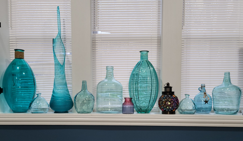 Unique XL Glass Floor Vase - photo 3