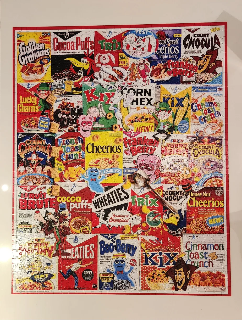 1000 Piece Cereal Boxes Puzzle image indicator(2)