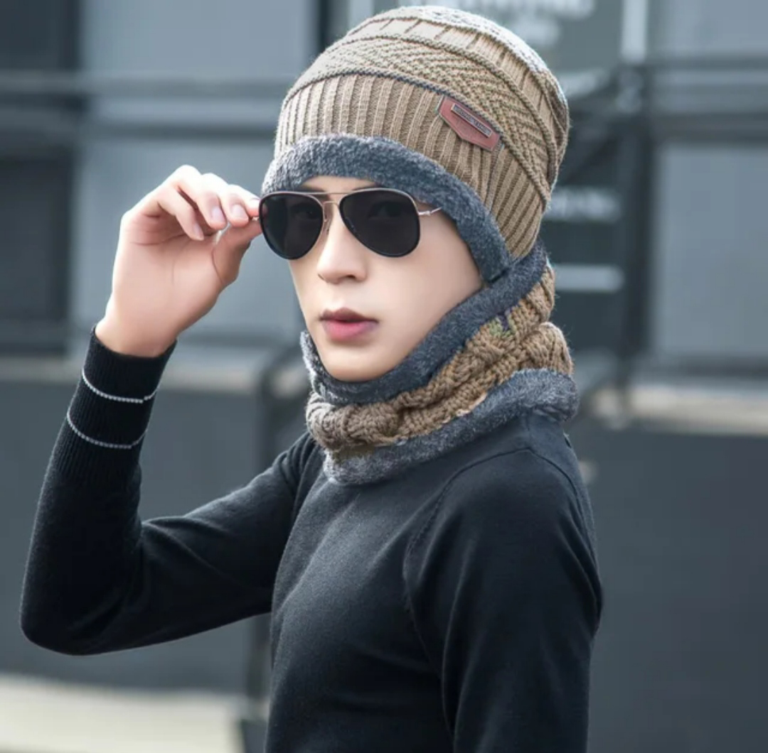 Winter Knit Hat and Scarf Set - photo 3