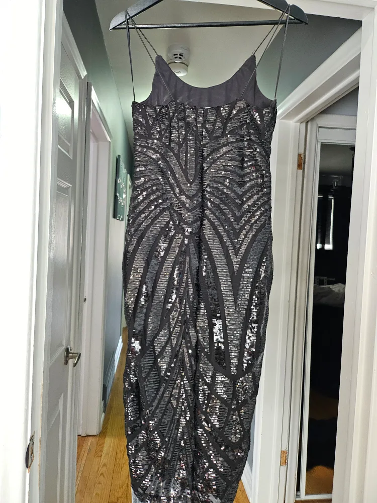 Sequined Midi Dress - Size M image indicator(3)