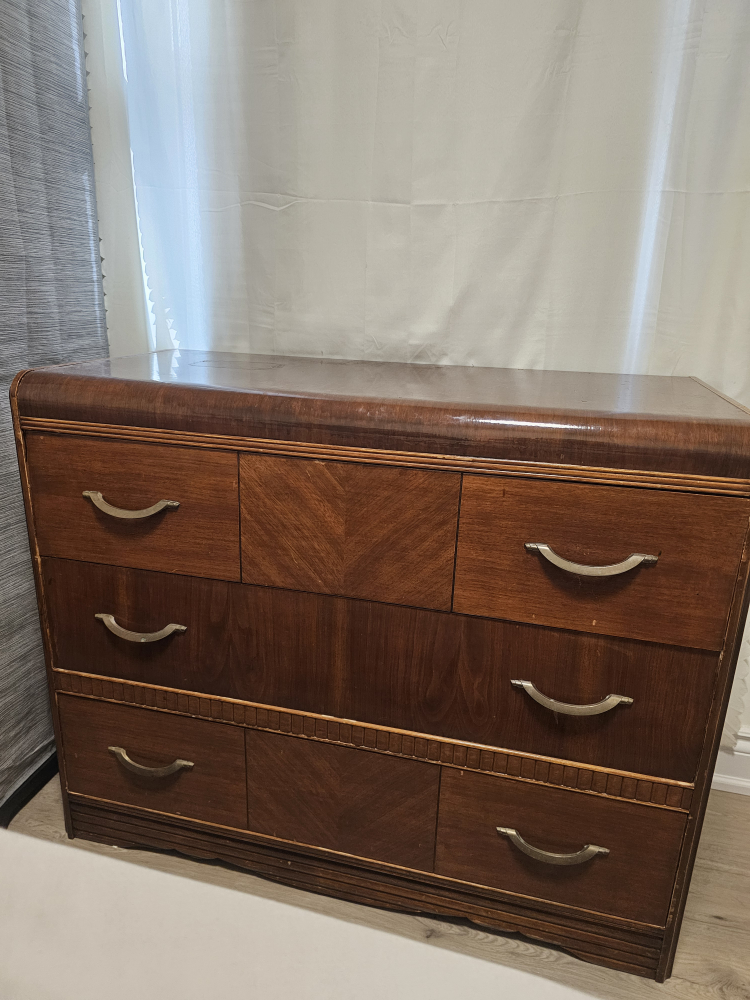 Vintage Wooden Chest of Drawers