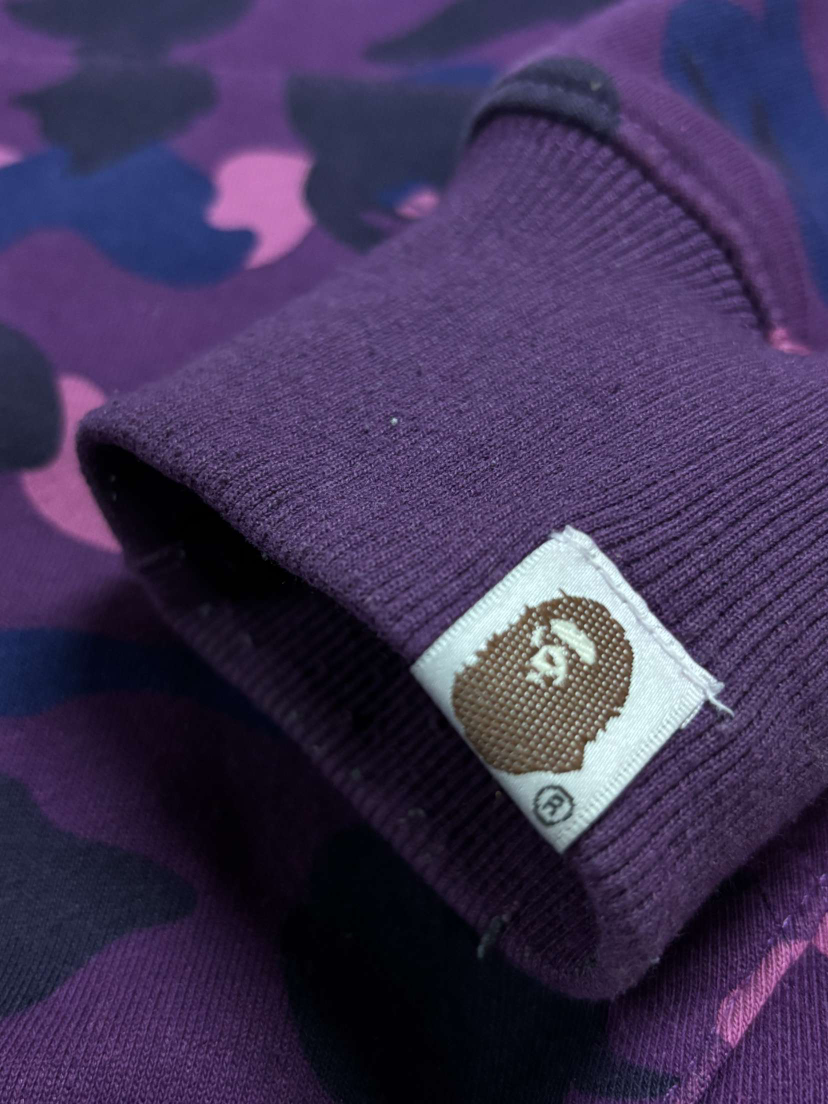 Bape Hoodie Purple - photo 4