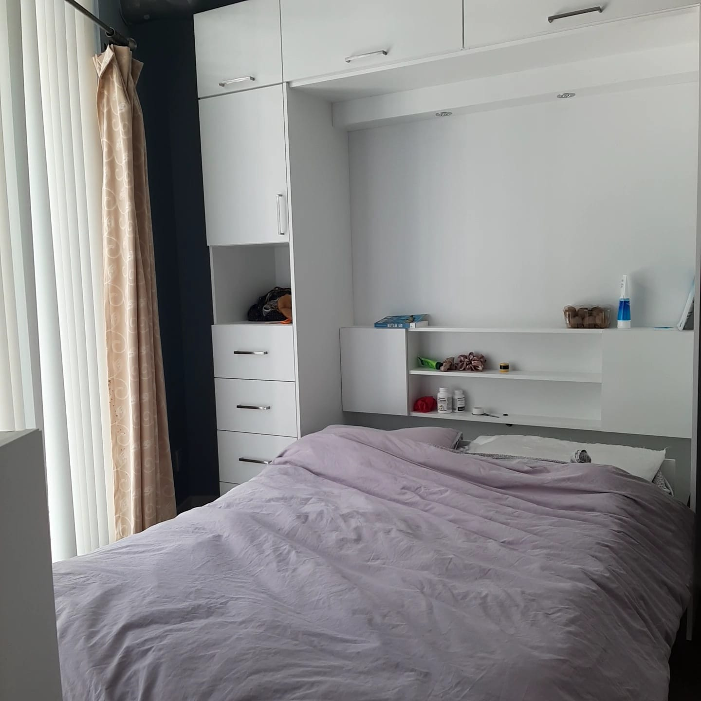 Wall Bed with Storage - photo 3