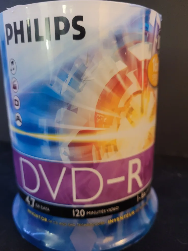 🧡 Philips DVD-R 16x Speed 120 Minutes Video image indicator(4)