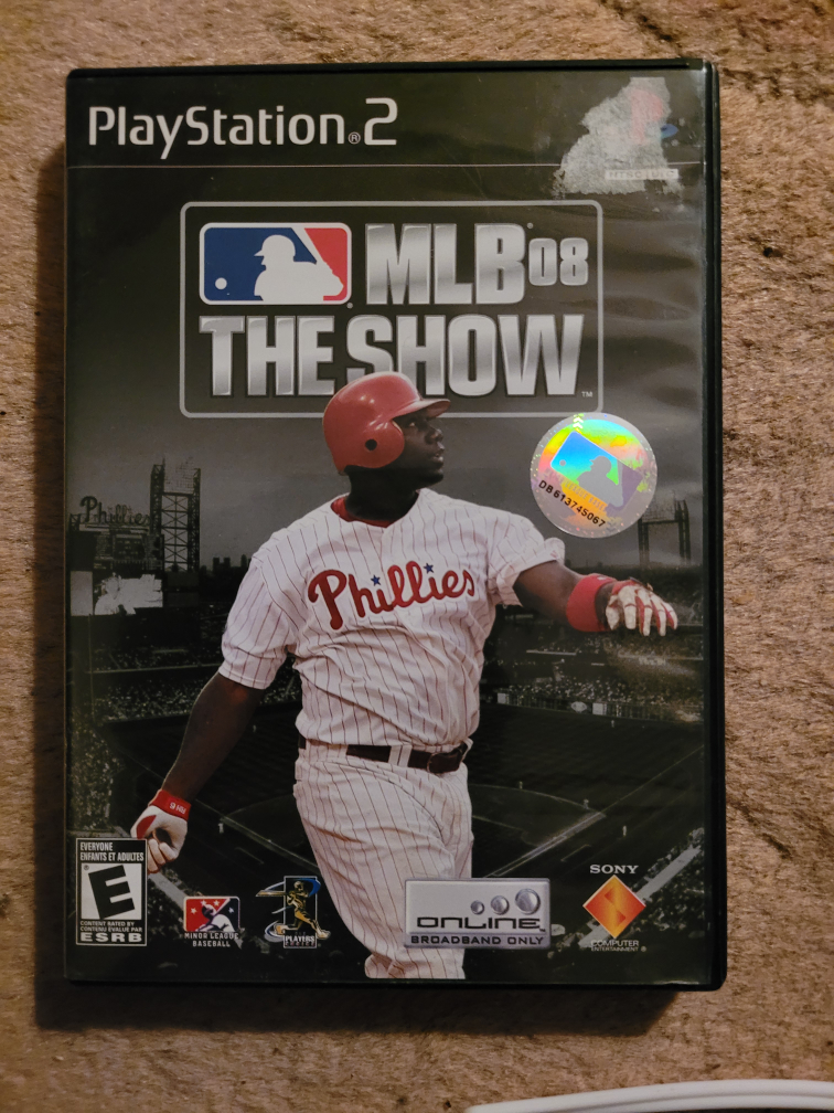 MLB 08 The Show PlayStation 2 Game
