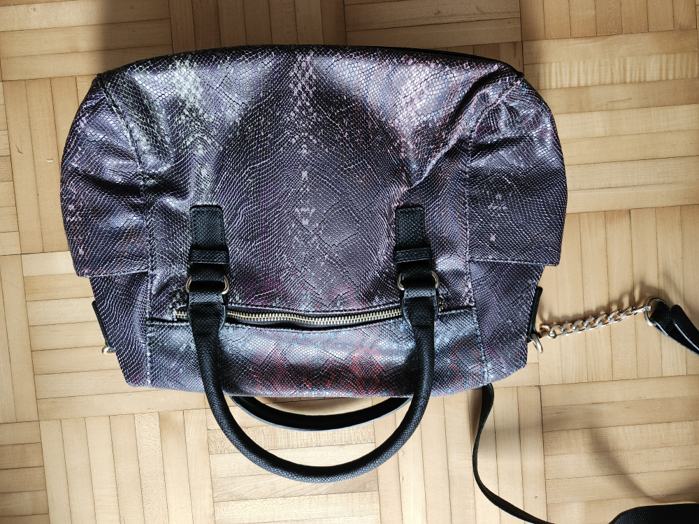 Gorgeous Snakeskin-Patterned Desigual Handbag - photo 4