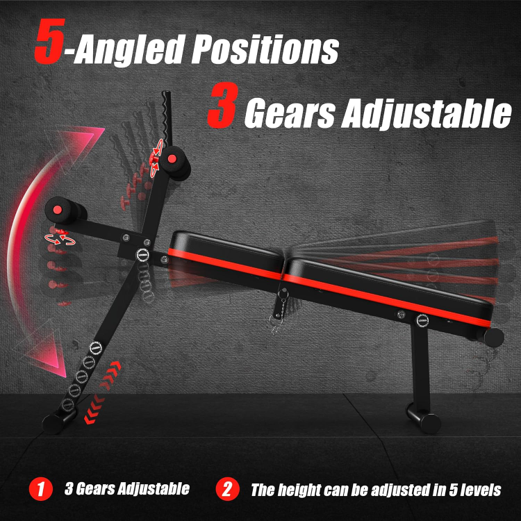 Adjustable Weight Bench for Home or Gym Use - photo 5