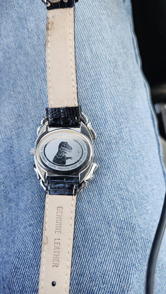 Unique Alligator Watch with Genuine Leather Band - photo 3