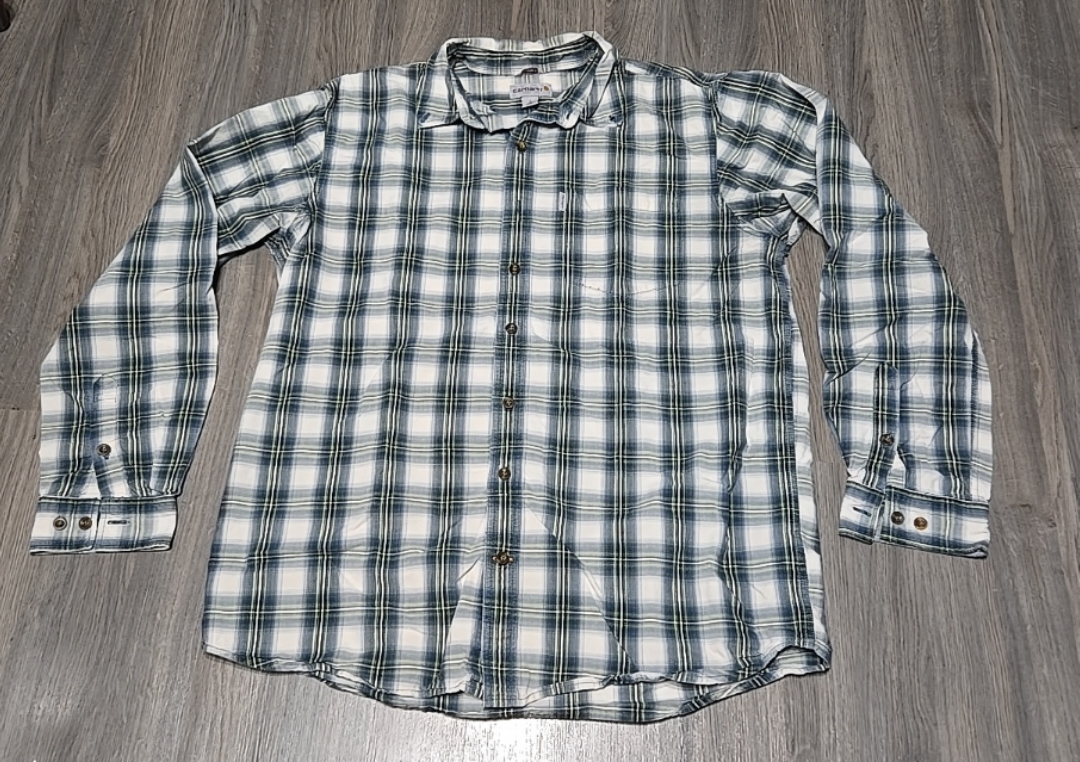 Carhartt Men's Relaxed Fit L Tall Flannel Shirt - photo 5