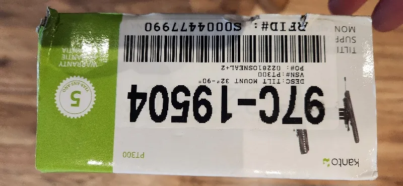 Kanto Tilt Low-Profile TV Mount 32"-90" image indicator(3)