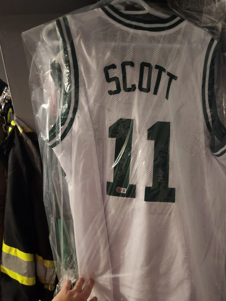 Boston Celtics #11 Scott Jersey image indicator(2)