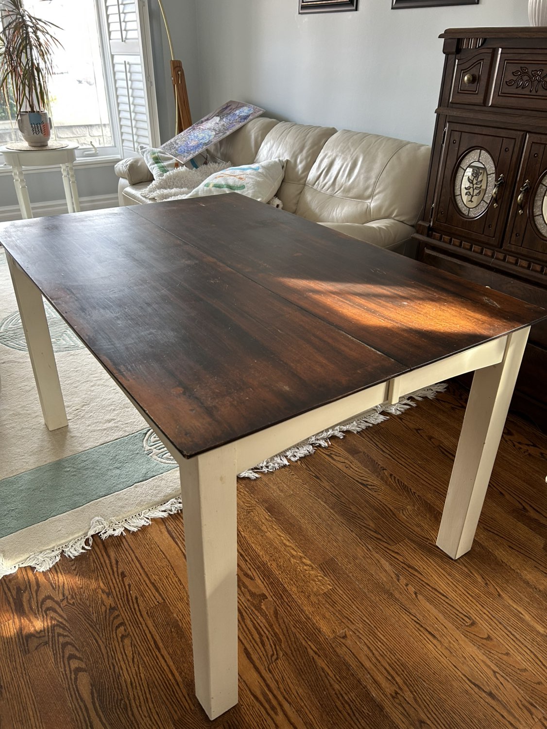 Solid wood kitchen-dining table
