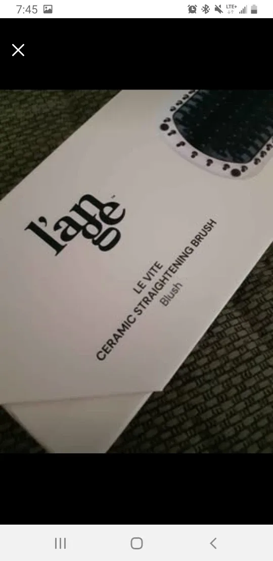 L'ange Le Vite Ceramic Straightening Brush image indicator(3)