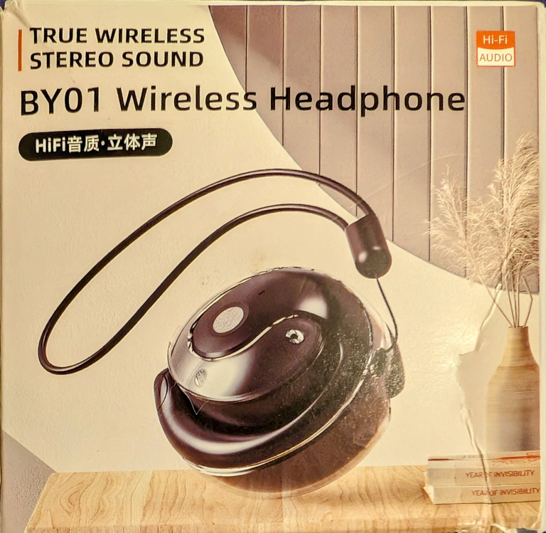 BY01 Wireless Headphones - True Wireless Stereo Sound #Freecycle - photo 2