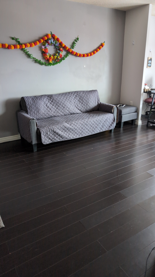 sofa set with cover