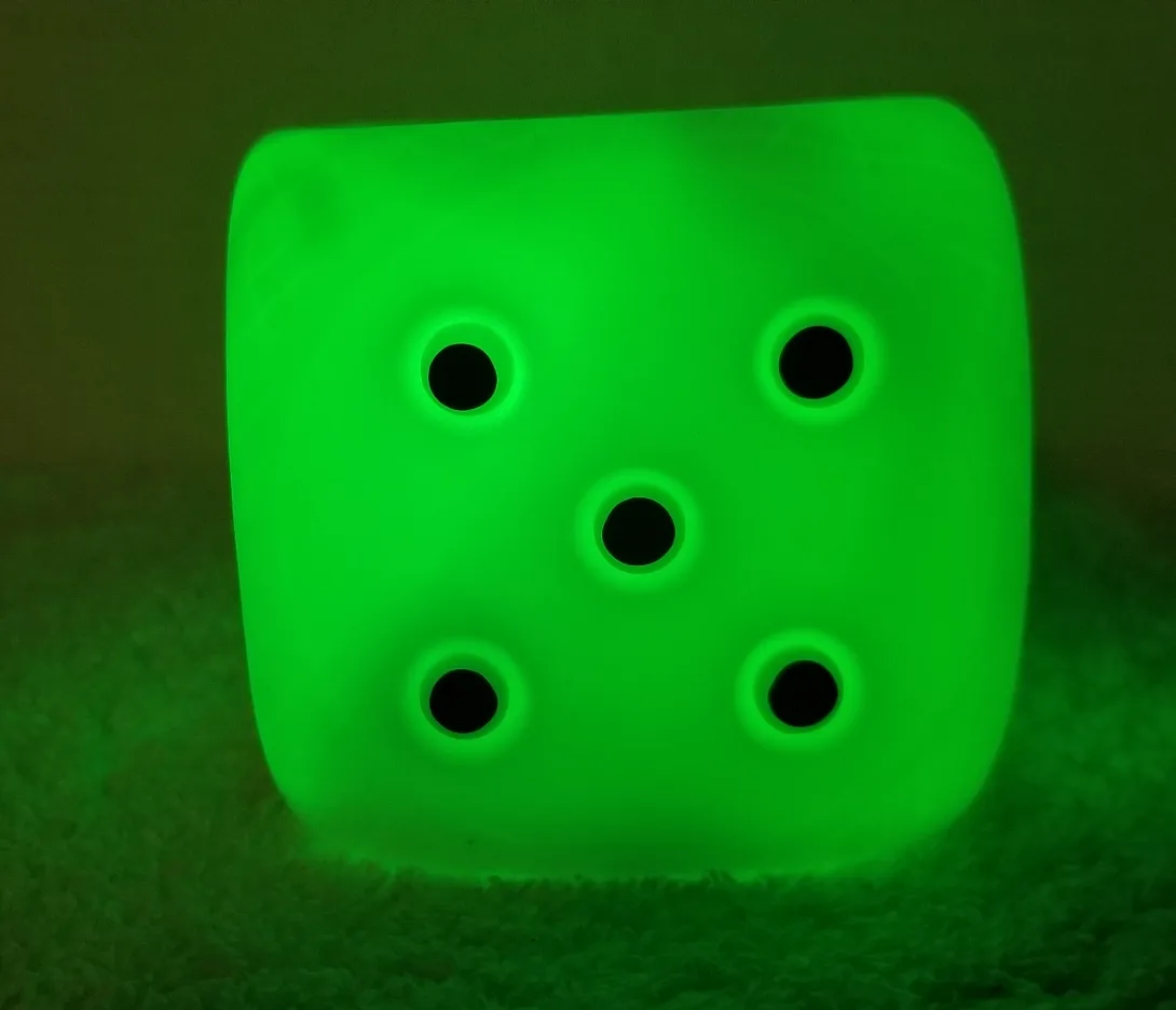 Colour Changing LED Dice Lamp image indicator(2)