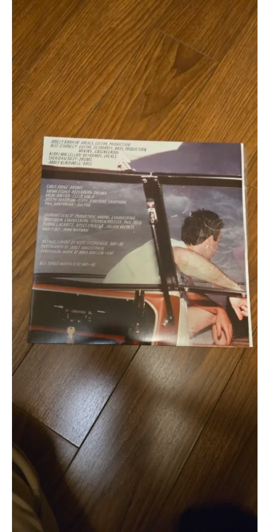 3x Autograph Alvvays - Blue Rev Record LP image indicator(3)