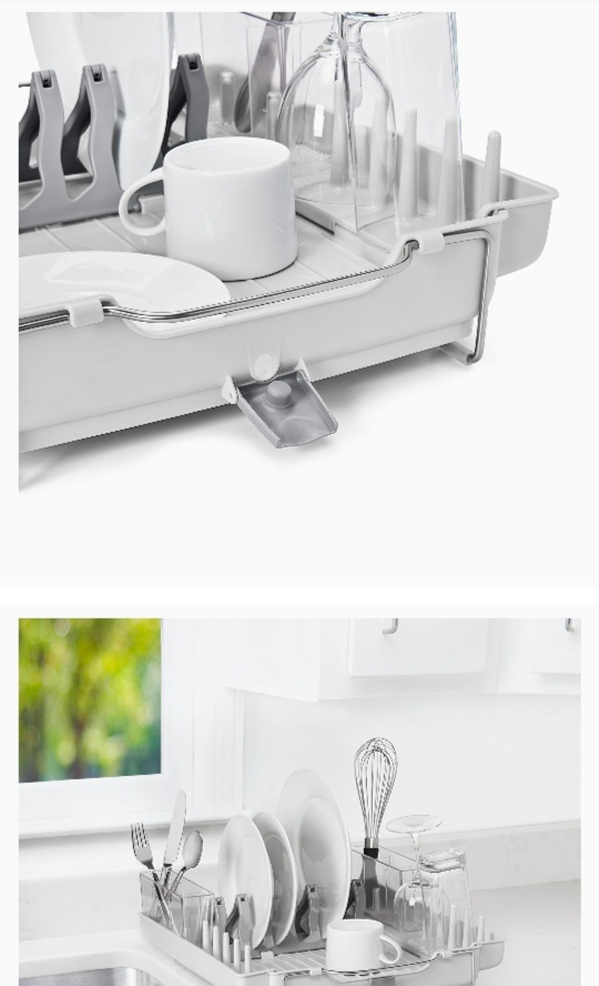 🧡OXO Foldaway Dish Rack - photo 3
