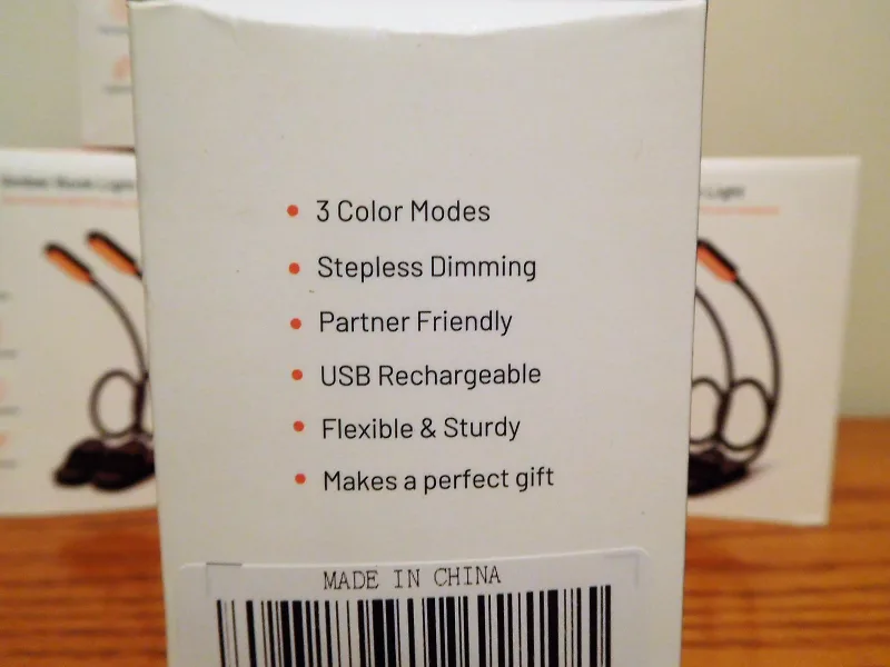 NEW 2-pack Rechargeable LED Book Lights with Flexible Gooseneck image indicator(7)