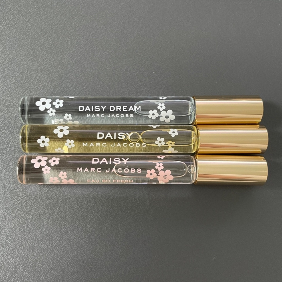 Marc jacobs daisy perfume rollerball trio 10ml