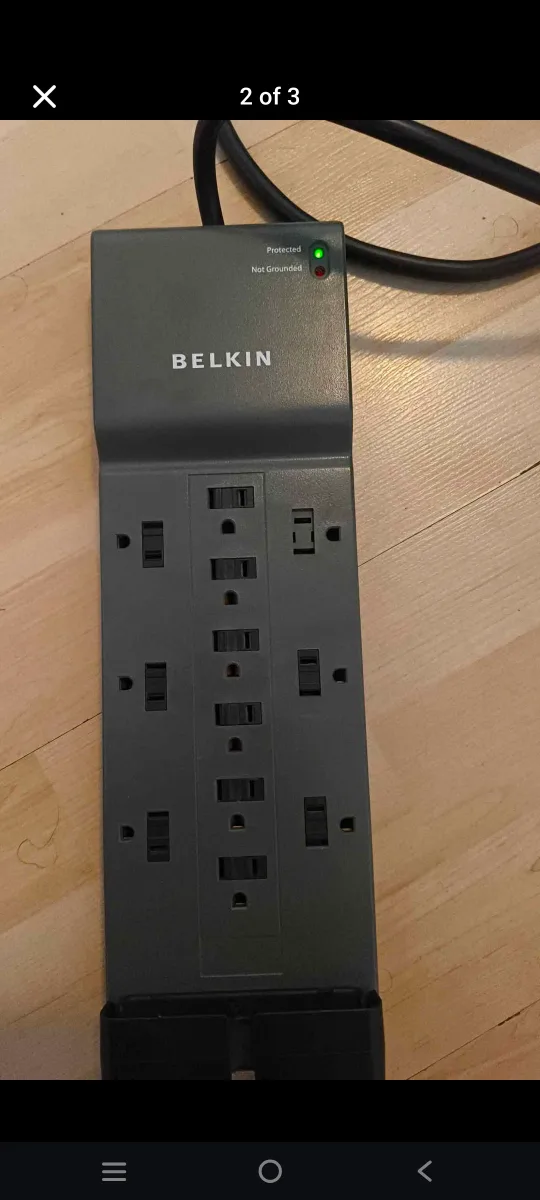 Belkin Surge Protector Power Bar image indicator(3)