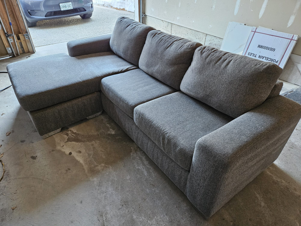 Grey Sectional Sofa - photo 2