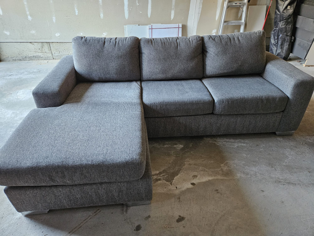 Grey Sectional Sofa - photo 3