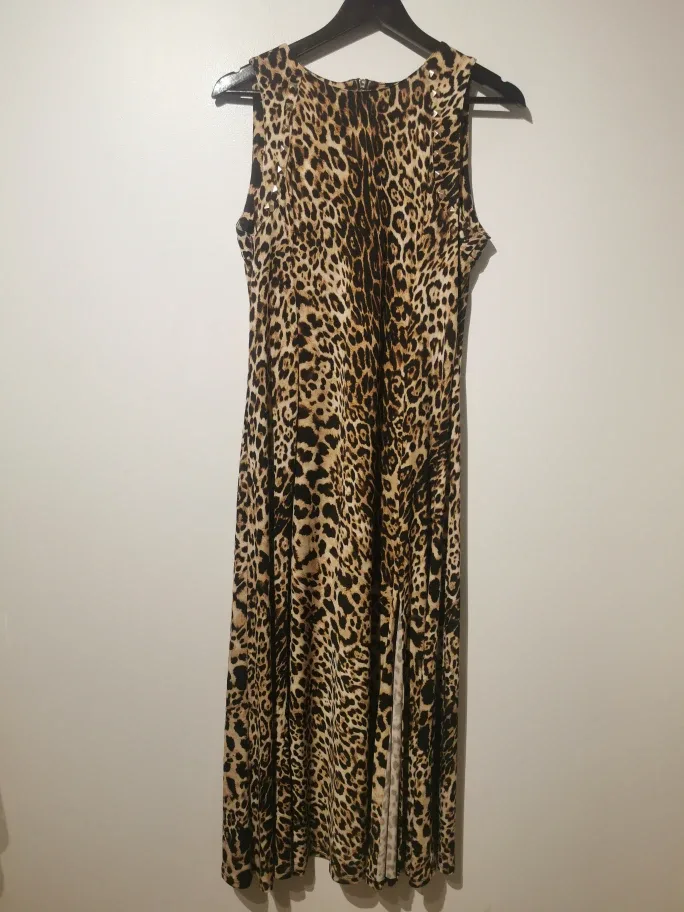 Joseph ribkoff s12 Stunning Leopard Print Maxi Dress image indicator(5)