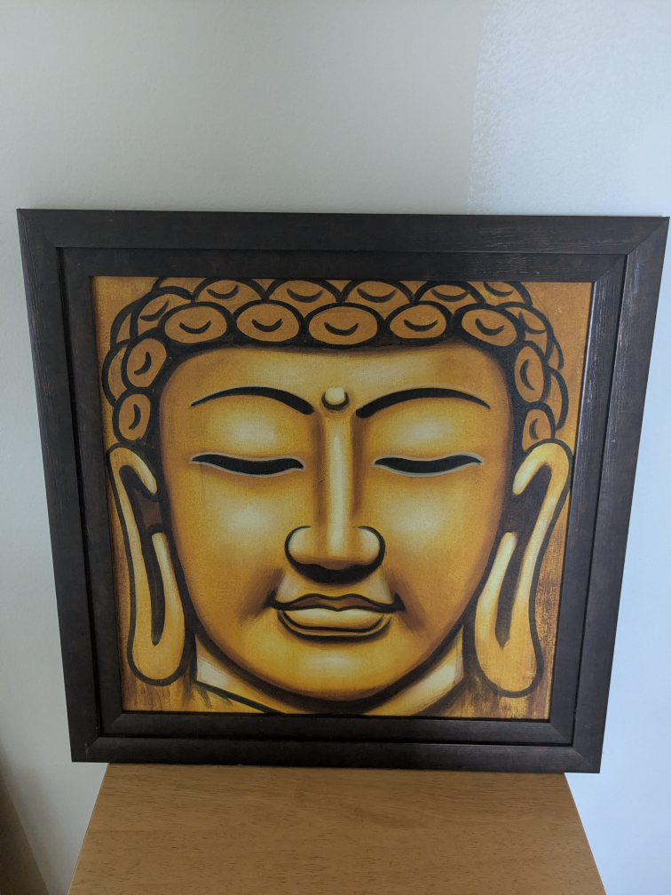 Framed Buddha Painting
