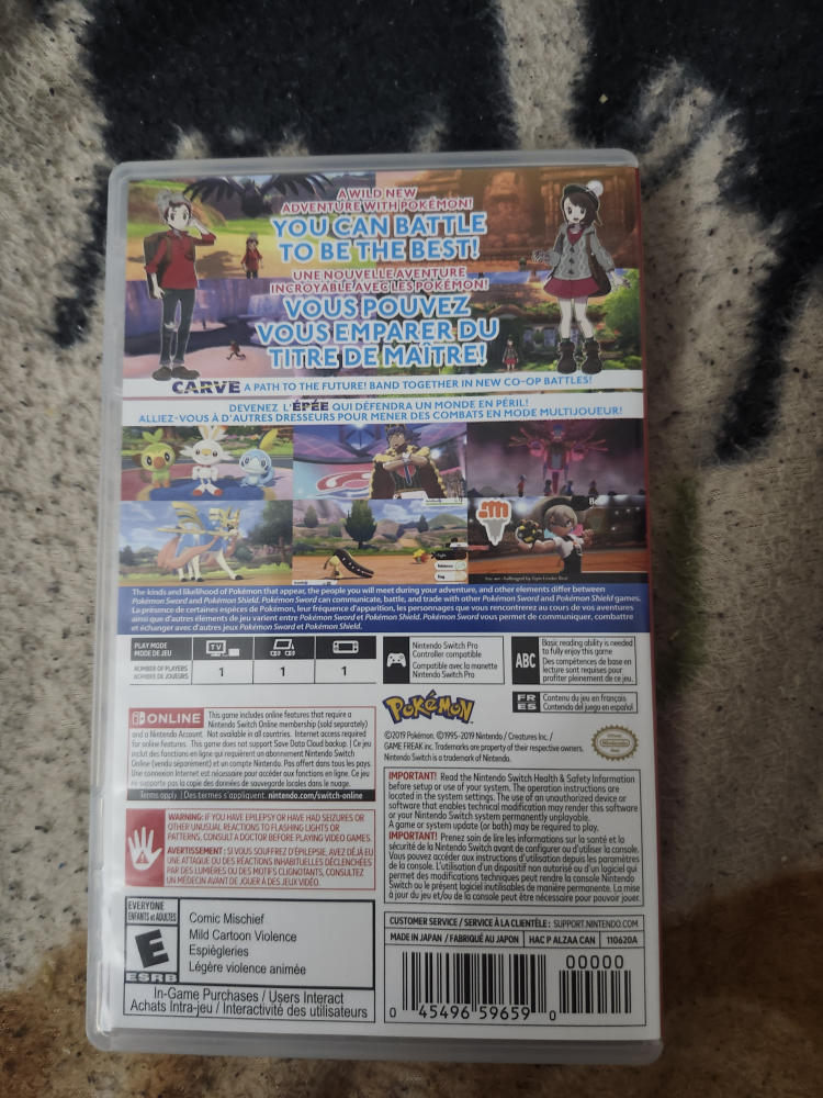 Pokemon Sword Nintendo Switch Game - photo 3