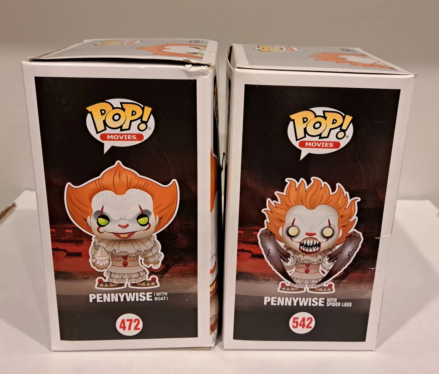 Funko Pop! Pennywise (IT) #472 & #542 image indicator(4)