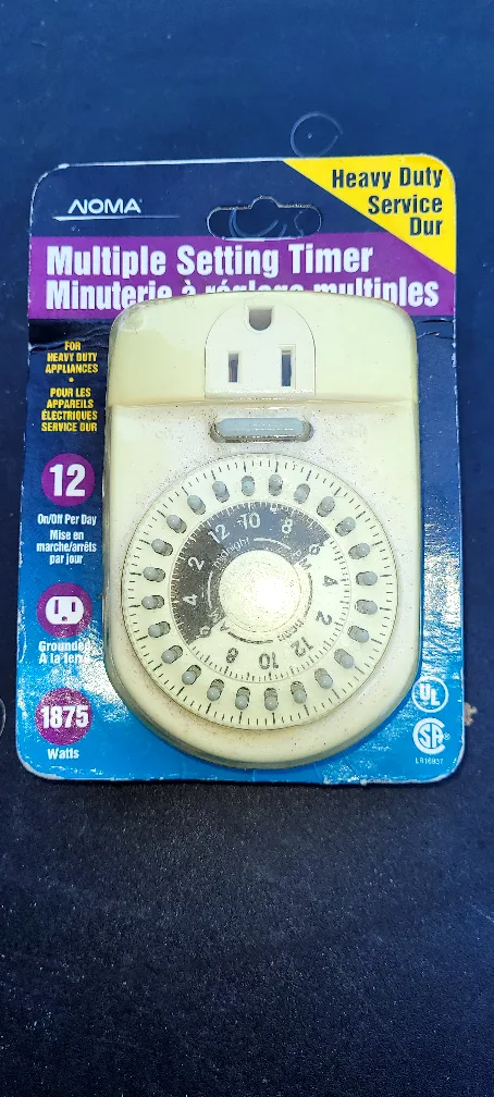 NOMA Multiple Setting Timer - 1875 Watts image indicator(2)