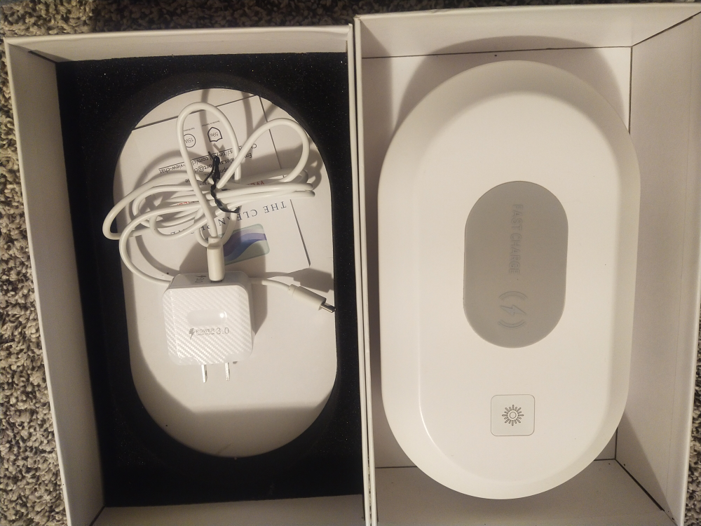 The Clean Phone UV-C Phone Sanitizer & Wireless Charger