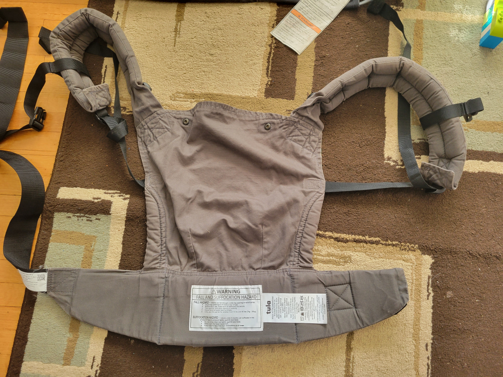 Tula Baby Carrier - Grey/Mint Triangle Pattern - photo 2