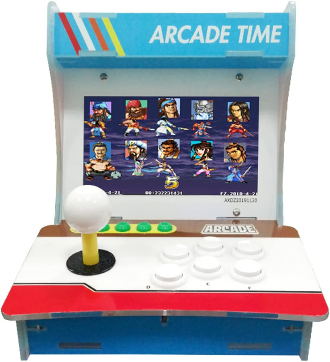 Mini 7 inch Acrlic Retro Arcade Console