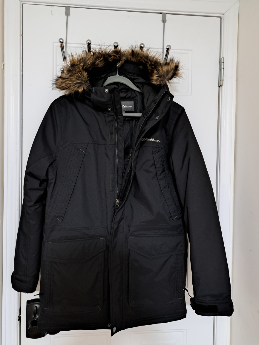 Eddie Bauer Men's Black Winter Parka - photo 2