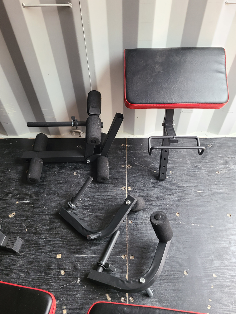 Amstaff Adjustable Weight Bench with Attachments - photo 4