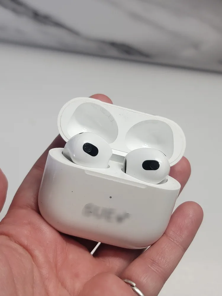 Airpods 3 authentic headphones. NF 🦈 case included image indicator(6)