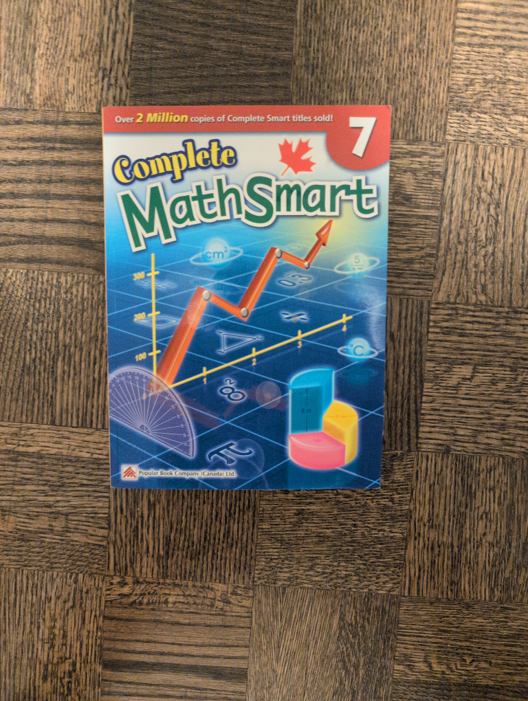 Complete MathSmart Grade 7 Textbook